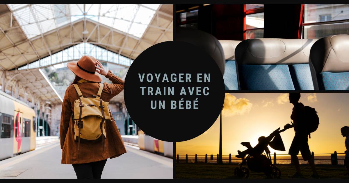 Voyager en train avec un bébé blog