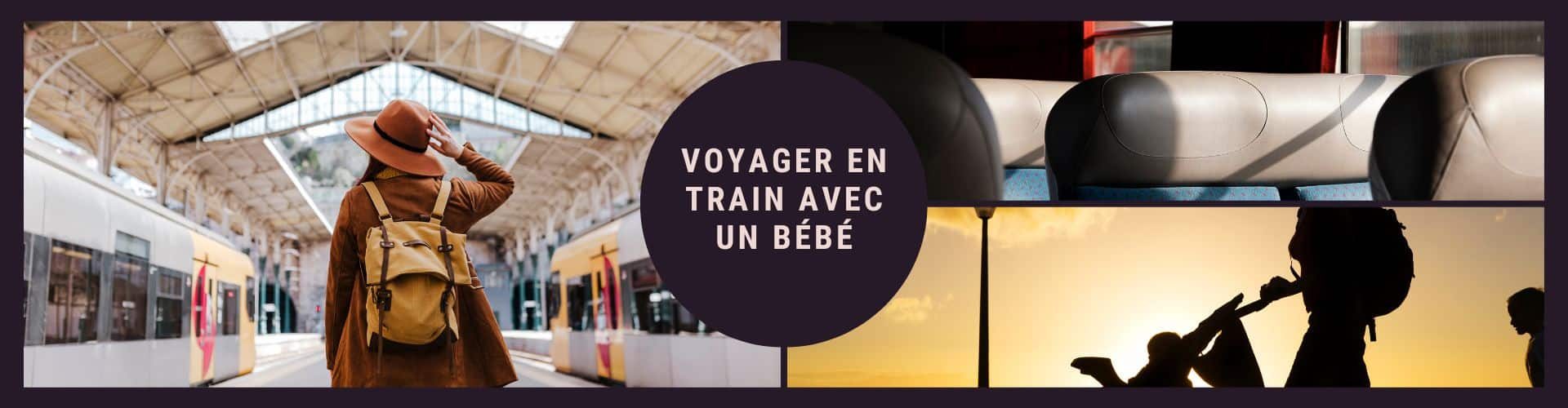 Voyager en train avec un bébé
